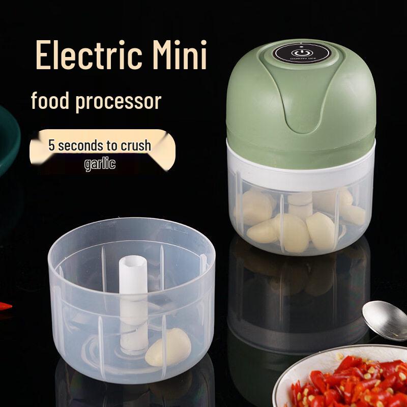 Wireless Electric Garlic Press & Food Chopper