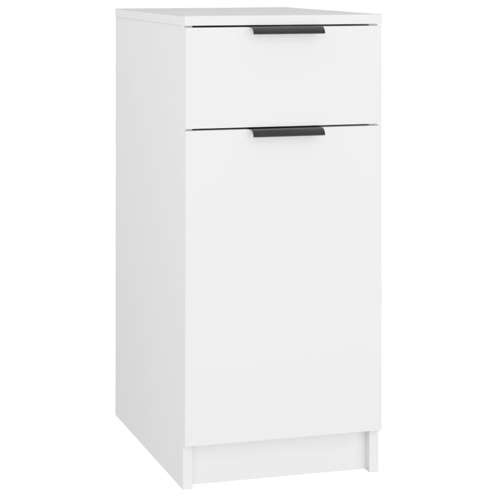 Kantoor kast Wit 33,5 x 50 x 75 cm Bewerkt hout