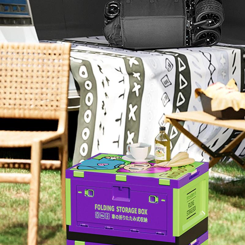 

Folding Storage Bin Large Capacity Clothing Storage Case Foldable Cube Multifunctional Picnic Supplies For Outdoor Activities United States