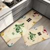 Harry Potter Flannel Kitchen Mat Christmas Soft Area Rug Non Slip Floor Carpet Home Decoration