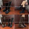 Brown Boots Summer Tall Retro Knight Boots 2025 New Sole Boots Women Thick Legs Beauty Two Wear Thick Rad