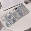Advanced Feather Yarn Laser Is Suitable for iPhone15Pro Max Apple 16 Mobile Phone Case 13/14 Water Ripple Material