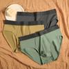 Men's Underwear Cotton Triangle Pants Antibacterial Soft and Comfortable Mid Waist Cotton Breathable Underwear