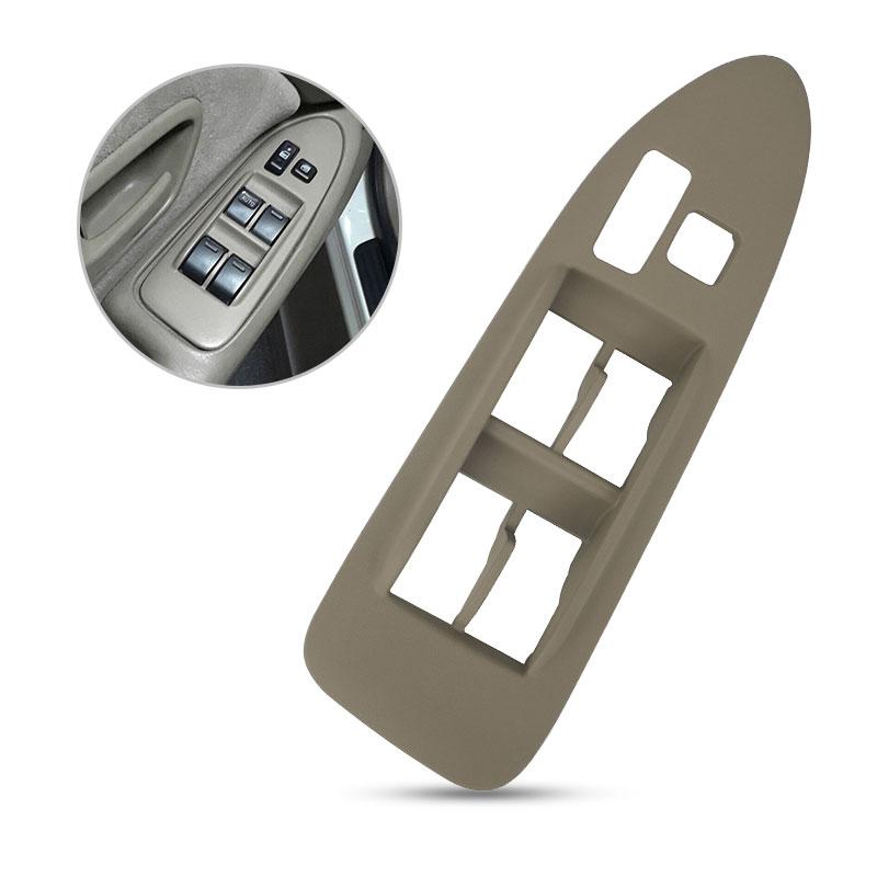74232-AA030-E0 74232AA030E0 Window Switch Bezel Cover For Toyota Camry CE LE XLE 1997 1998 1999 2000 2001 Grey/Tan/Sage Replace