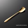 QianXing 304 Stainless Steel Golden Dessert Spoon Set