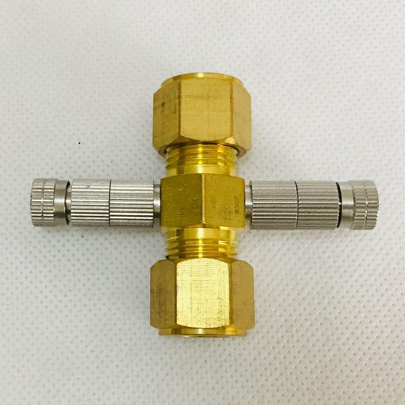 3/8 "(9.52mm) Hochdruck-Nebelkühlsystem/Staubentfernungssystem Düsenanschlussbasis