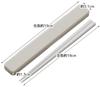 Skater Chopsticks and Chopstick Case Dull Made In Set, 18cm, Antibacterial, Gray, Japan, ABC3AG-A