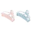 Non Slip Design Hair Claw Clip PS Jaw Hair Clip Beauty Essentials Plastic Resin Clip Daily Styling