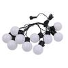HEIXIE G50 Solar LED Warm White Camping String Lights