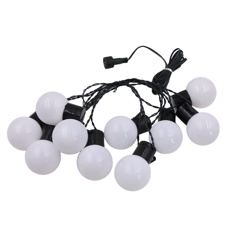 HEIXIE G50 Solar LED Warm White Camping String Lights