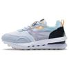 New LINING Square Circle V2 Casual Shoes Women's Low Top Standard White/Dawn Gray/Black AGCS026-1