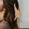 Shark Hair Claw Clips Jaw Clip for Women Girls Long Beige