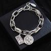 Fashionable Retro Bear Diamond Bracelet - Women's Unique High-End Charm