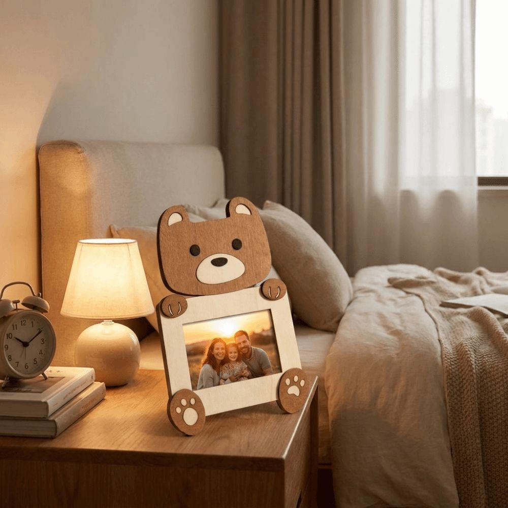 Handmade Animal Shape Frame Cute Photo Album Frame Picture Display Stand Photo Props