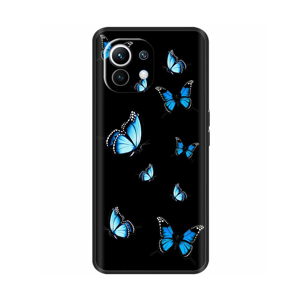 For Xiaomi 11 Lite 5G NE Case Shockproof Soft Silicone Back Cover For Xiaomi Mi 11 Lite 5G Phone Case Mi11 11Lite NE Funda Coque