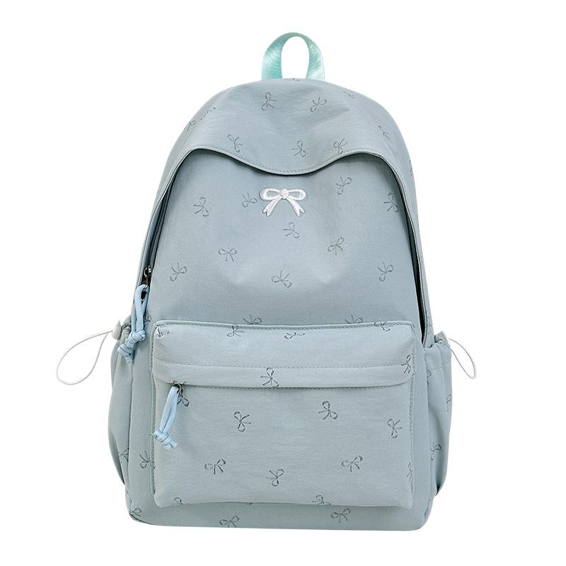 Schoolbagins Japanese Campus School Bag for Female College Students Simple and Cute Backpack Large Capacity Light Commuter Backpack