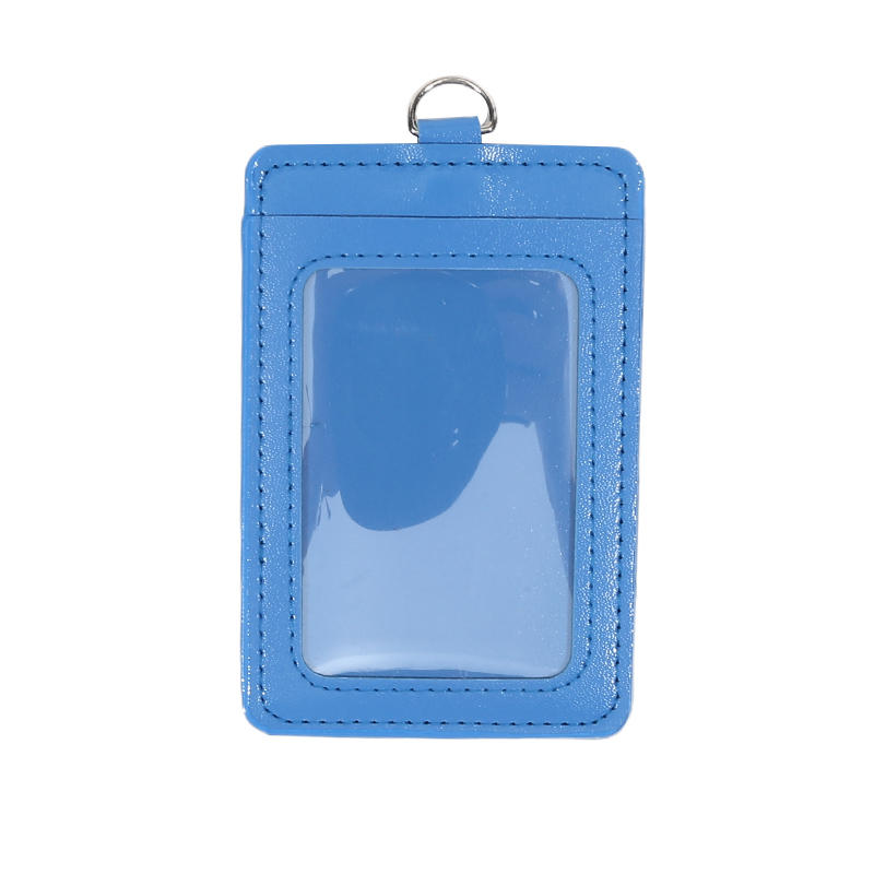 Simple Chest Card Holder Multi Slot PU ID Card Holder Practical and Durable Factory Work Card Student Card Holder