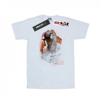 Mens The Last Jedi Poe Dameron Brushed T-Shirt