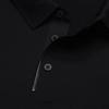 Fila Blue Solid Polo Neck Pullover Knitted Short Sleeve Polo Shirt Men Tops F11M622129F-BK