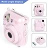 Mini Camera Case Transparent Cover Shell with Shoulder Strap Storage Box for Fujifilm Instax Mini 12 for Camera Instax Mini12