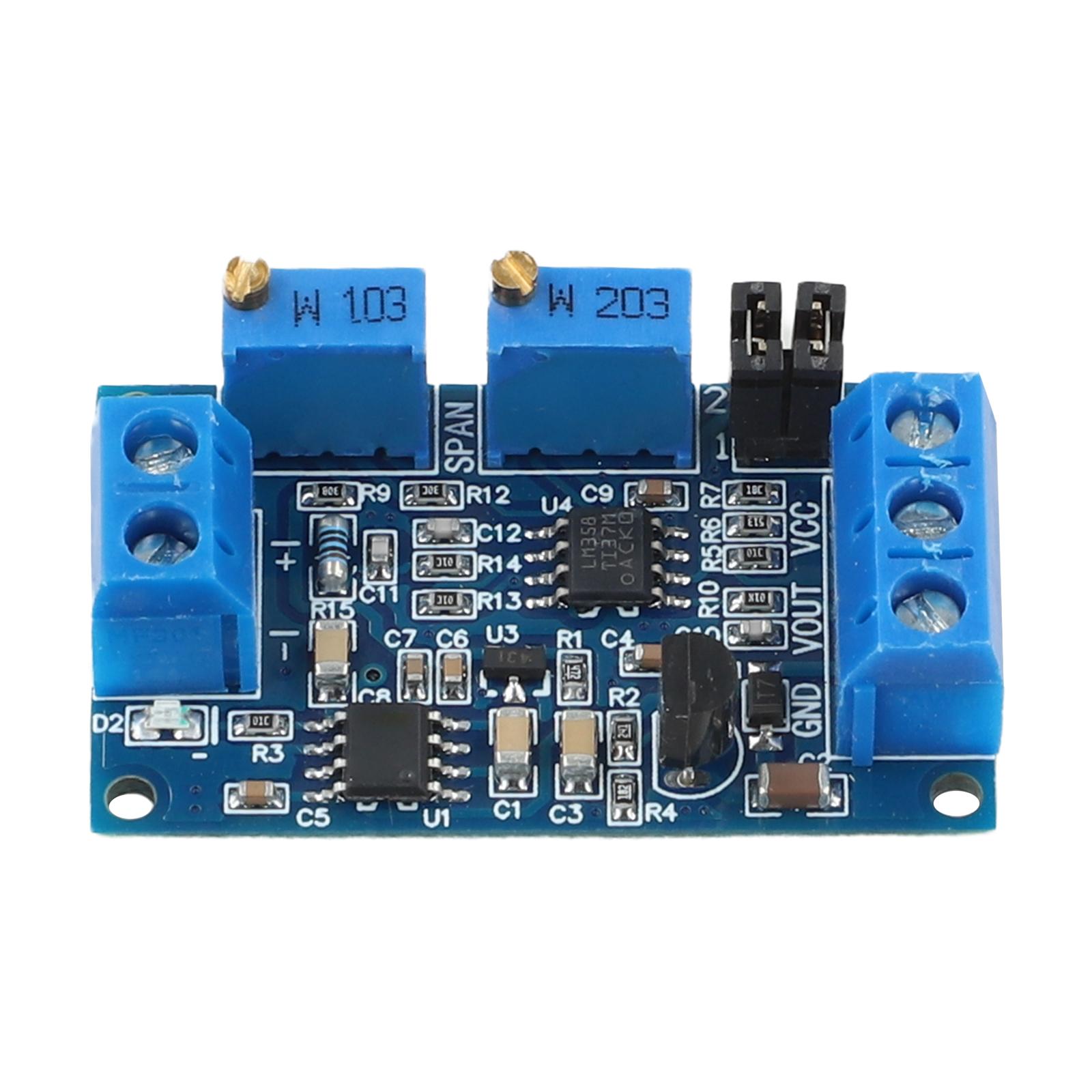 

Current To Voltage Module 0/4-20mA To 0-3.3V5V10V Voltage Transmitter Conversion For Industrial Electronic Projects