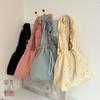 Drawstring Solid Nyl Youth Shoulder Bags New Large Capacity Women's Bags  Sale High Quality Casual Versatile Handbags