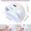 Nail Dryer LED Nail Lamp UV Lamp for Curing All Gel Nail Polish With Motion Sensing Manicure Pedicure Salon Tool