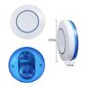 433MHz RF Wireless Remote Control Light Switch 220V 110V 10A Relay Receiver Mini Round Button Wall Panel for LED Lamps