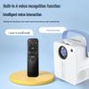 KOOKZZ Smart Portable HD Home Projector with AI Voice and Android