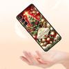 Merry Christmas Phone Case Cover for Samsung Galaxy S26 S25 S24 S23 S22 S20 S21 FE Ultra S25 Edge Plus 5G Soft TPU Shell Fundas