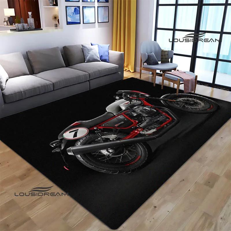 3D Guzzi motorcycle Printed Carpet Non-slip carpet Fashion yoga mat carpets for bed room outdoor rug bedroom decor birthday gift