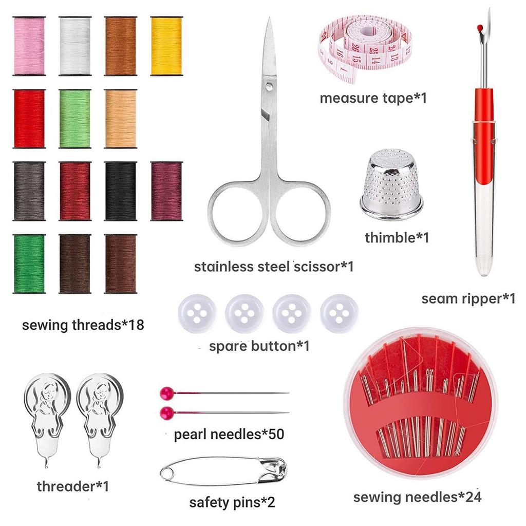 Cheap Sewing Kits Portable Travel Sewing Sets Adult Professional Sewing