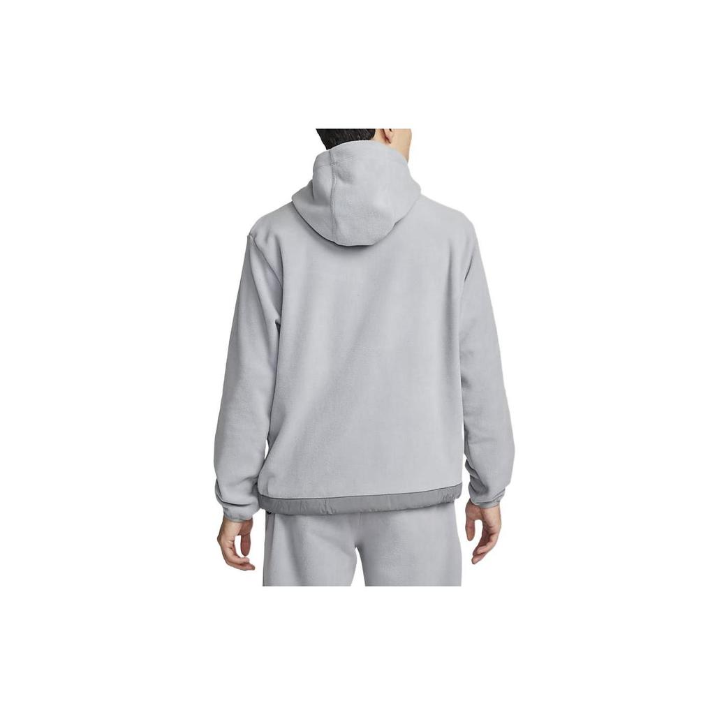 Nike Sweatshirts Men's Gray Hooded Moderate Mock Two Piece DQ4897-073