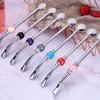 Removable Stainless Steel Straw Reusable Filter Spoon Straw Drinking Straw Spoon  Kitchen Tools