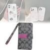 Leather Pu Iphone Shell Stylish Mirror Finish Drop Protection Fashionable
