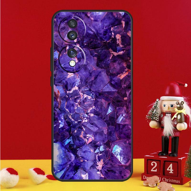 Crystal Diamond Pattern Case For Honor 90 70 50 Magic 6 Lite Magic 5 Pro Honor X6a X7a X8a X9a X8 X9 X8b X9b Case