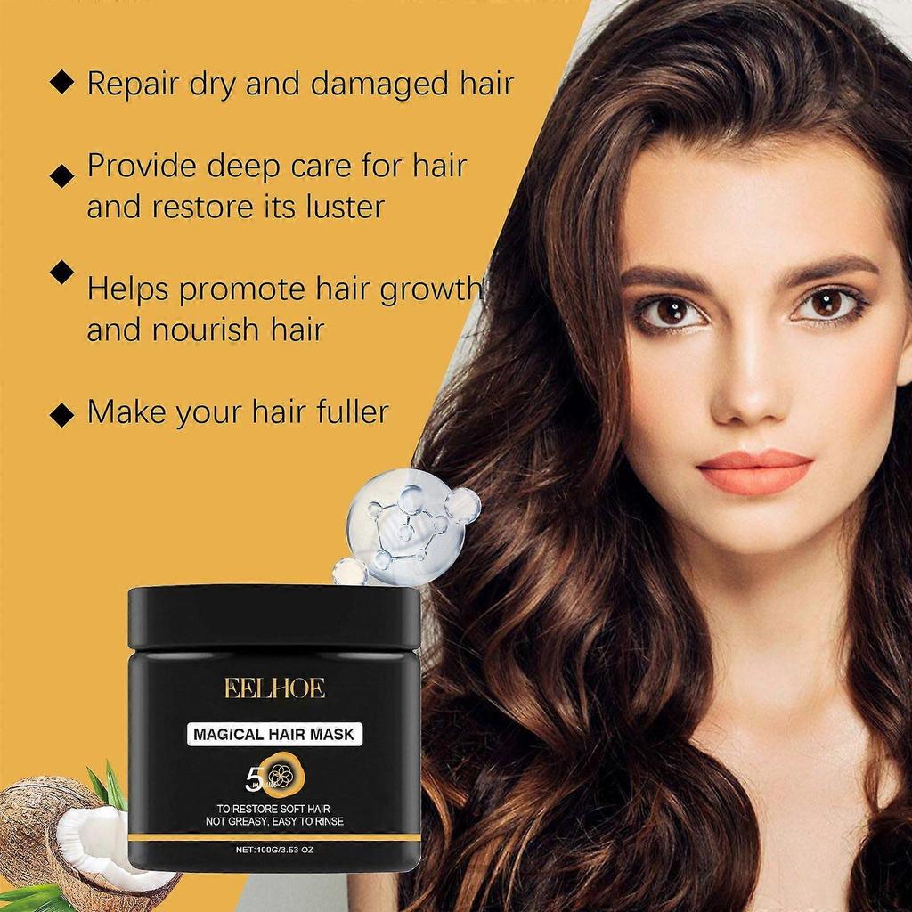 Soft nourishing hair mask conditioner improves dry hair and restores smoothness nourishing hair mask