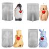 Animal Shaped Candle Mold Gypsum Ornament Mould Home Decoration Molds Handmade Jewelry for Aromatherapys Enthusiasts