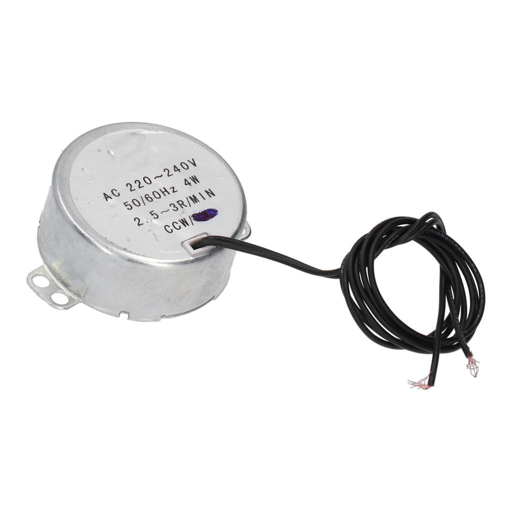 2Pcs Micro Motor Directional CCW Synchronous Electric Machinery Parts AC220?240V 2.5?3RPM 4W