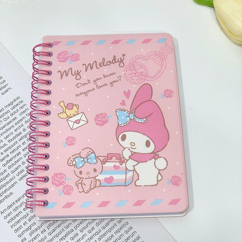 Kuromi A6 Terminbuch Notizbuch Sanrio Büro Notizblock Mit Spiralbindung Liniert