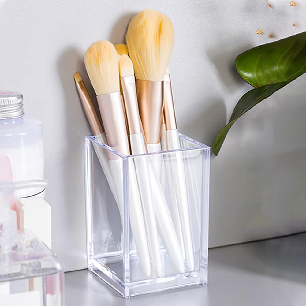 Makeup Acrylic Organizer Multi-cell Display Box Makeup Blush Cosmetics Shelf 7-compartment Plastic Eye Shadow Tray Storage Box