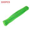 Pcs 100 Colorful Plush Root Twisting Rod Soft Felt Wire Strips Diy Decorations