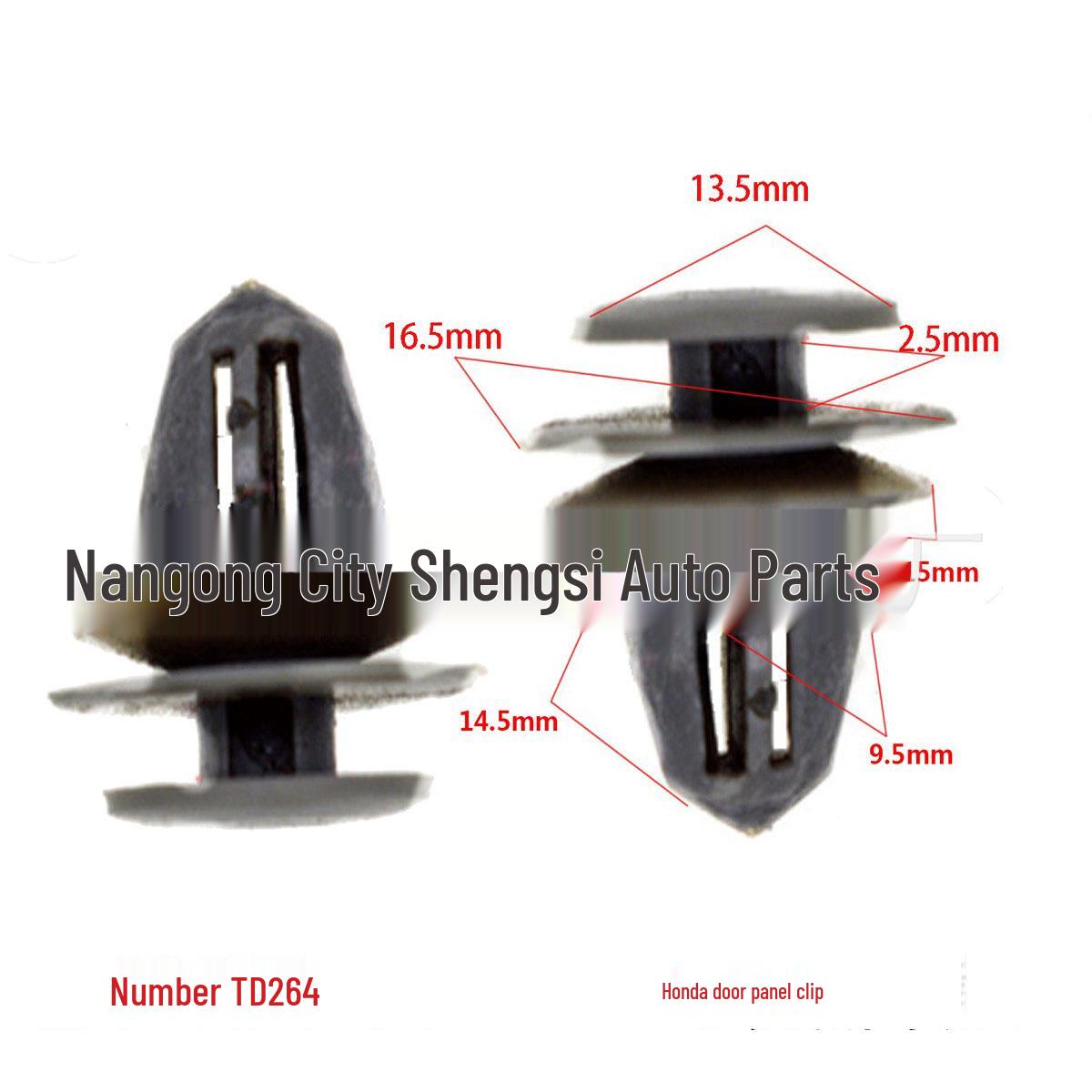 

Honda CRV Civic Fit City Spirior Door Panel Accessory Buckle 10000 pcs