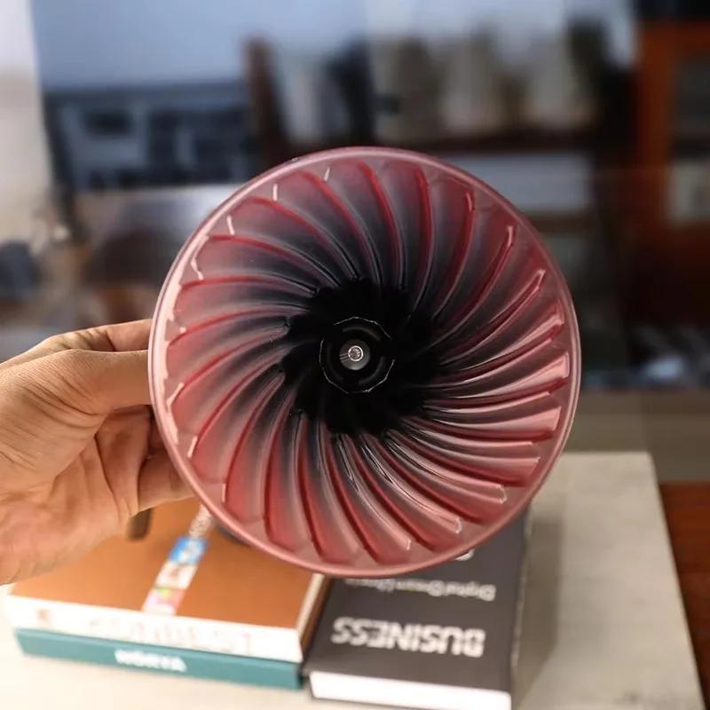 High Quality Luxury Handmade Borosilicate Glass Pour Coffee Tea Set Stainless Steel Coffee Filter Hand Drip Pot Percolators