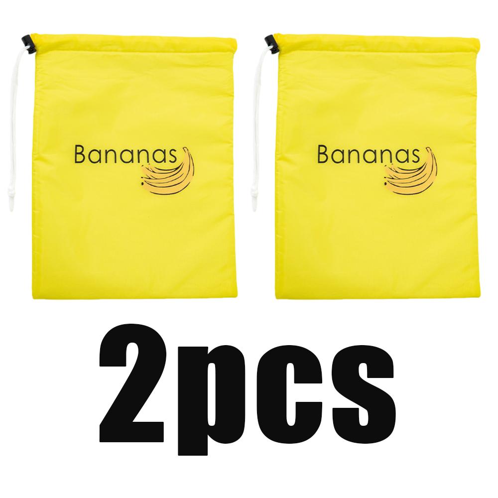 1-3pcs Banana Freshkeeping Bag Fruit Vegetables Storage Bag Insulated And Shock-Proof Pocket Drawstring Pocket Kitchen Supplies