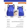 Customized Large-Capacity Drawstring Sports Bag for Children's Size 5 Basketball, Football, and Adult Size 7 Basketball