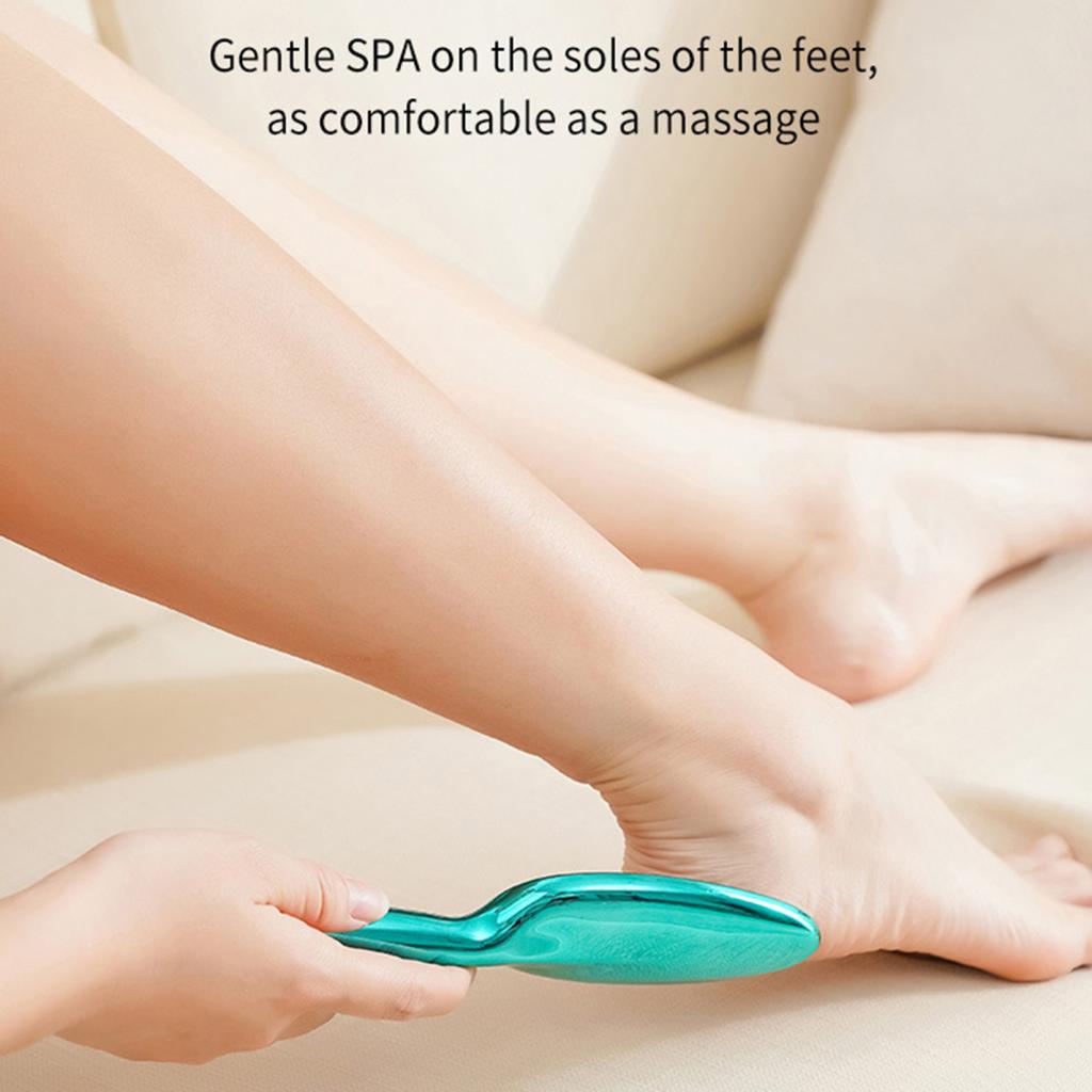 Pilnik do stóp Veins Grain Szlifierka do stóp ze szkłem nano Ergonomiczny uchwyt Skrobak do stóp do łatwego usuwania modzeli Usuwacz twardej skóry i martwego naskórka