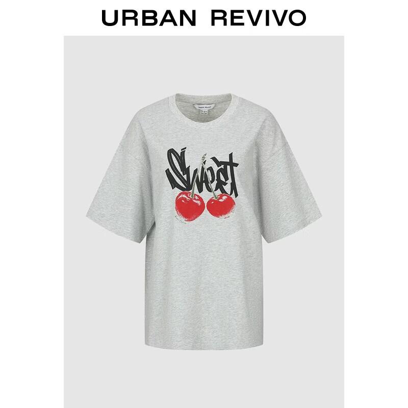 

UR Women s Cherry Print Cotton T-Shirt L