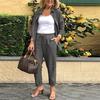 New Autumn Arrivals Women's Fashion Casual Set Long Sleeve Pants Two Piece Outfit
