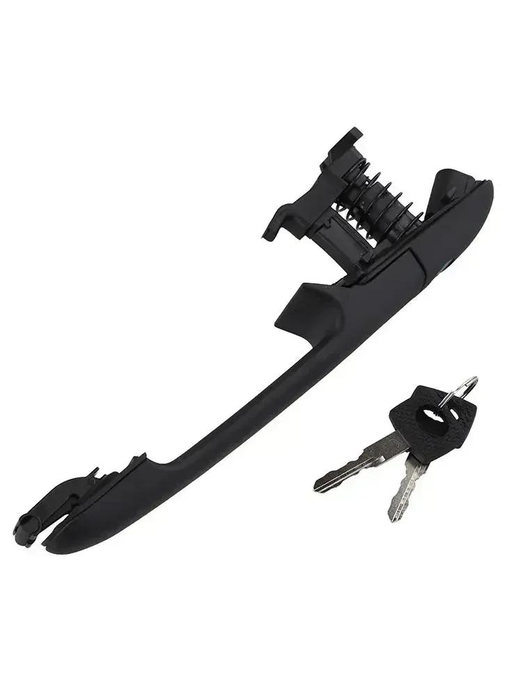 1 Peça Maçaneta de Porta Exterior Lateral Deslizante Dianteira/Traseira com Fechadura e 2 Chaves 9017600459 Substituição Para Sprinter Para Vito Para LT 95-06